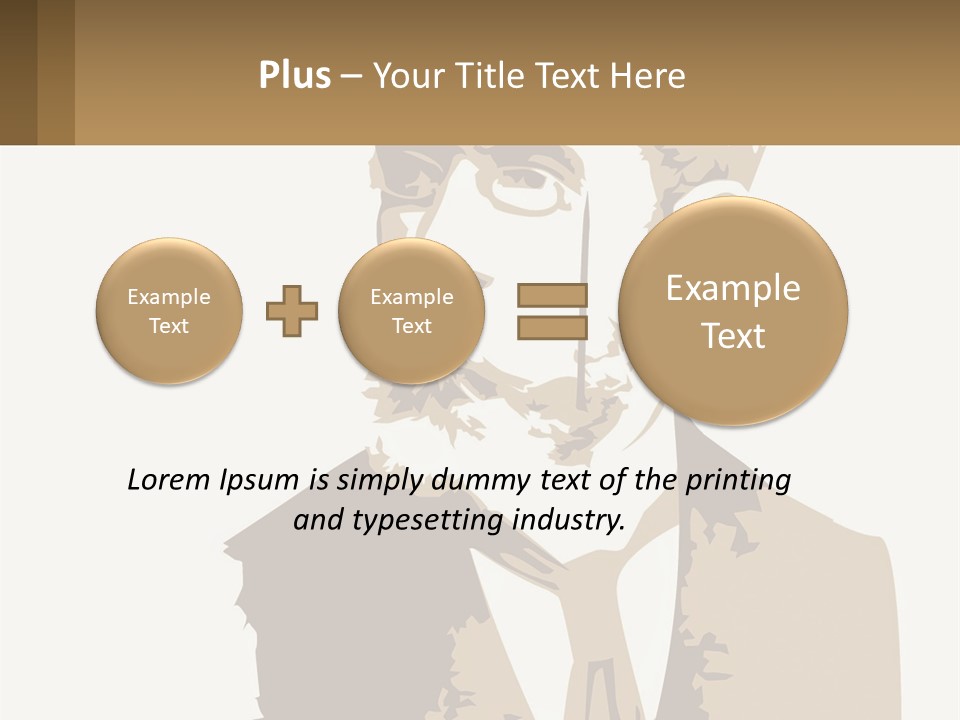 Vintage Hard Man PowerPoint Template