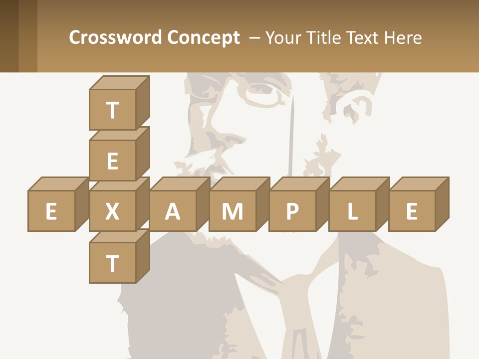 Vintage Hard Man PowerPoint Template