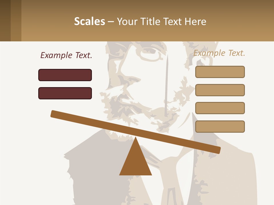 Vintage Hard Man PowerPoint Template