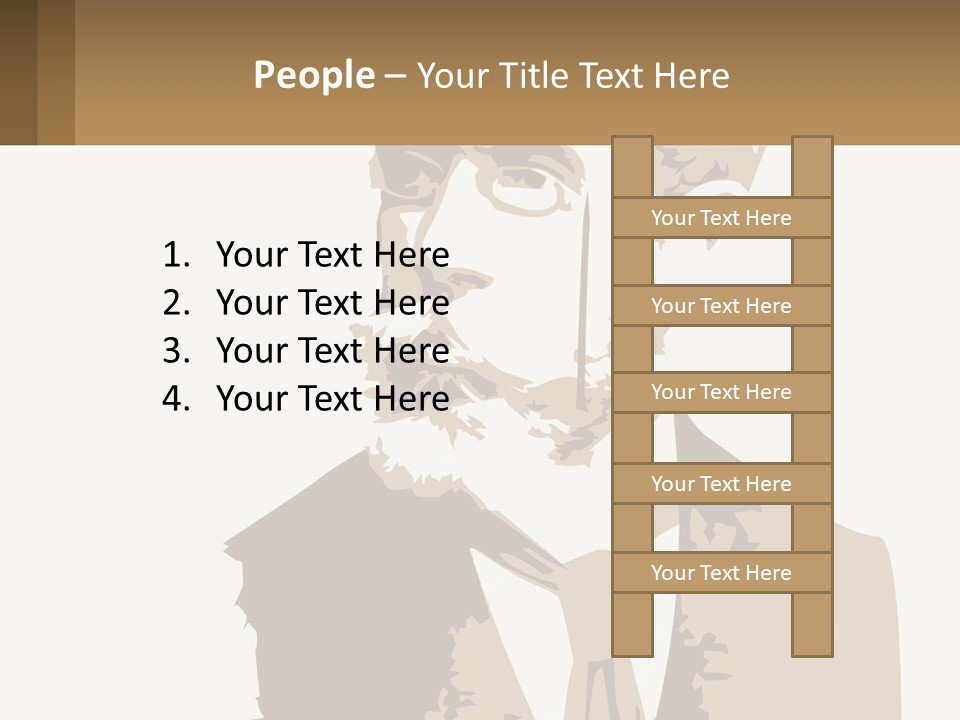 Vintage Hard Man PowerPoint Template