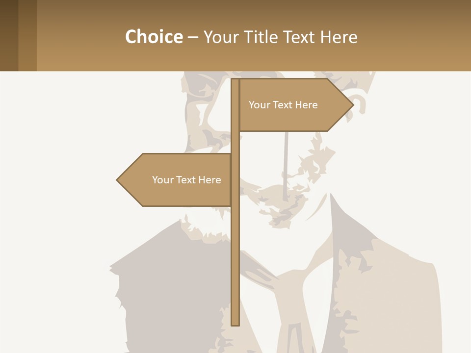 Vintage Hard Man PowerPoint Template