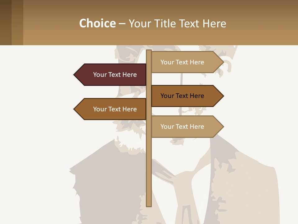 Vintage Hard Man PowerPoint Template