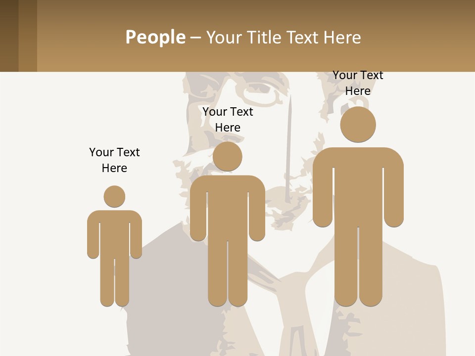 Vintage Hard Man PowerPoint Template