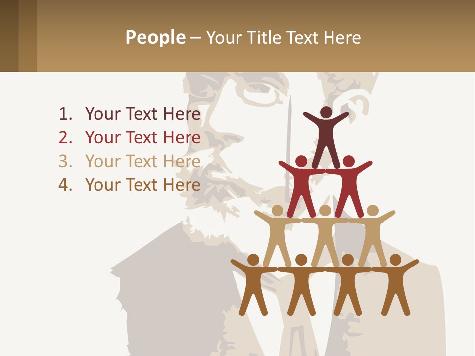 Vintage Hard Man PowerPoint Template