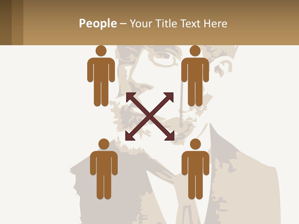 Vintage Hard Man PowerPoint Template