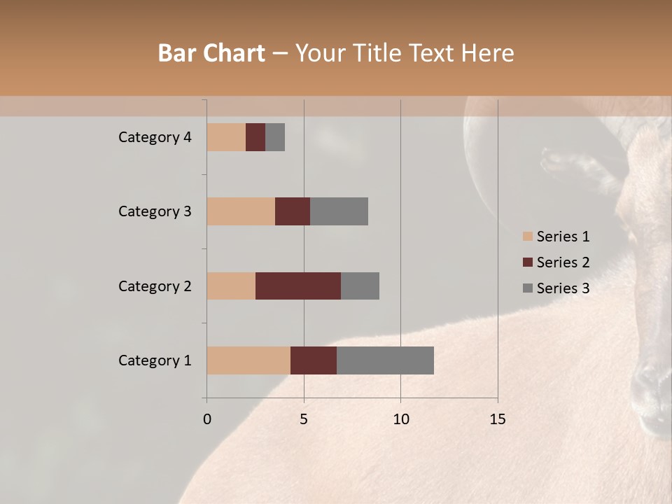 Mammal Ungulate Male PowerPoint Template