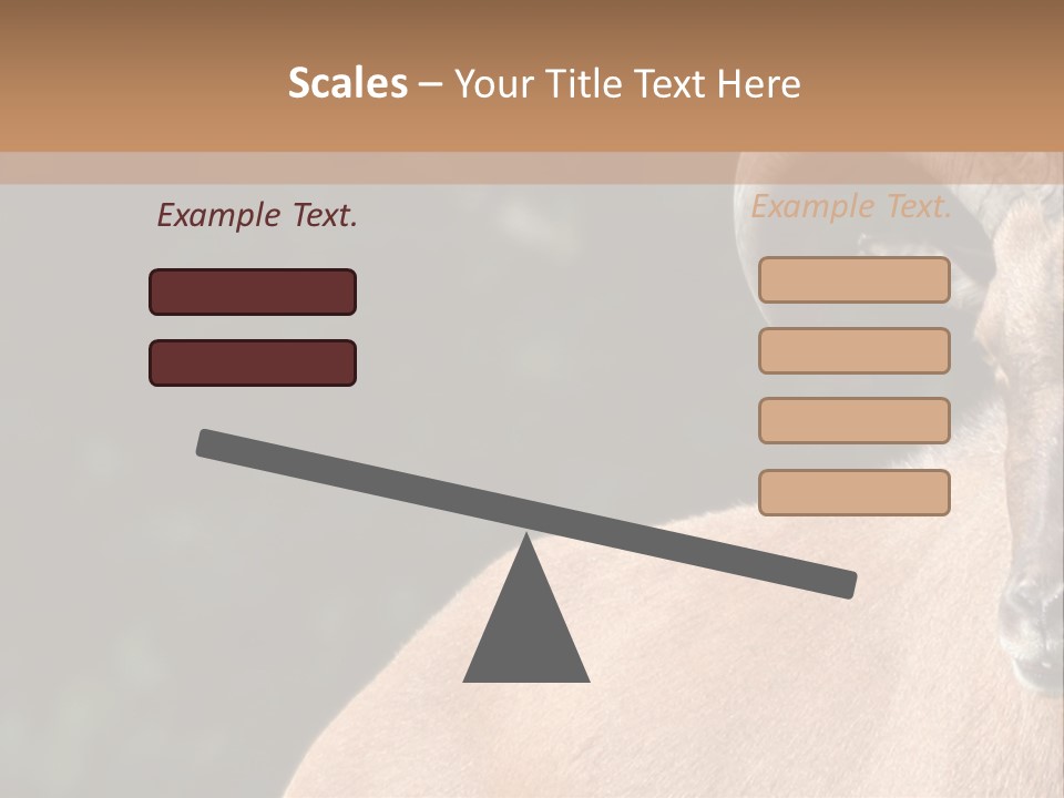 Mammal Ungulate Male PowerPoint Template