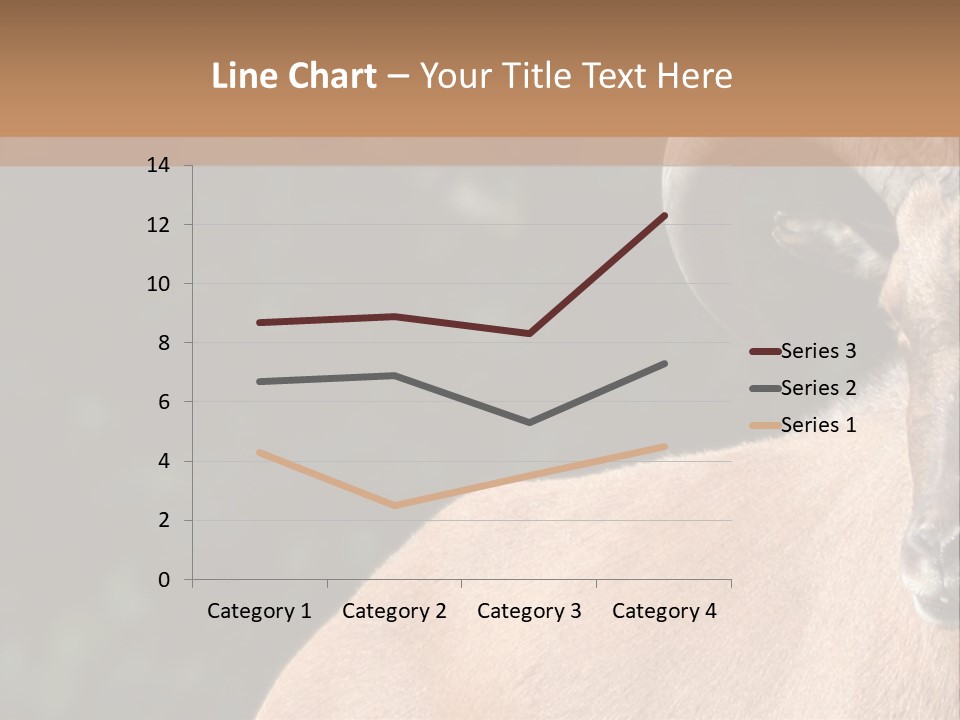 Mammal Ungulate Male PowerPoint Template