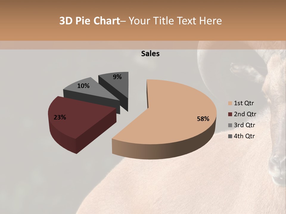 Mammal Ungulate Male PowerPoint Template