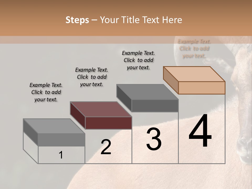 Mammal Ungulate Male PowerPoint Template