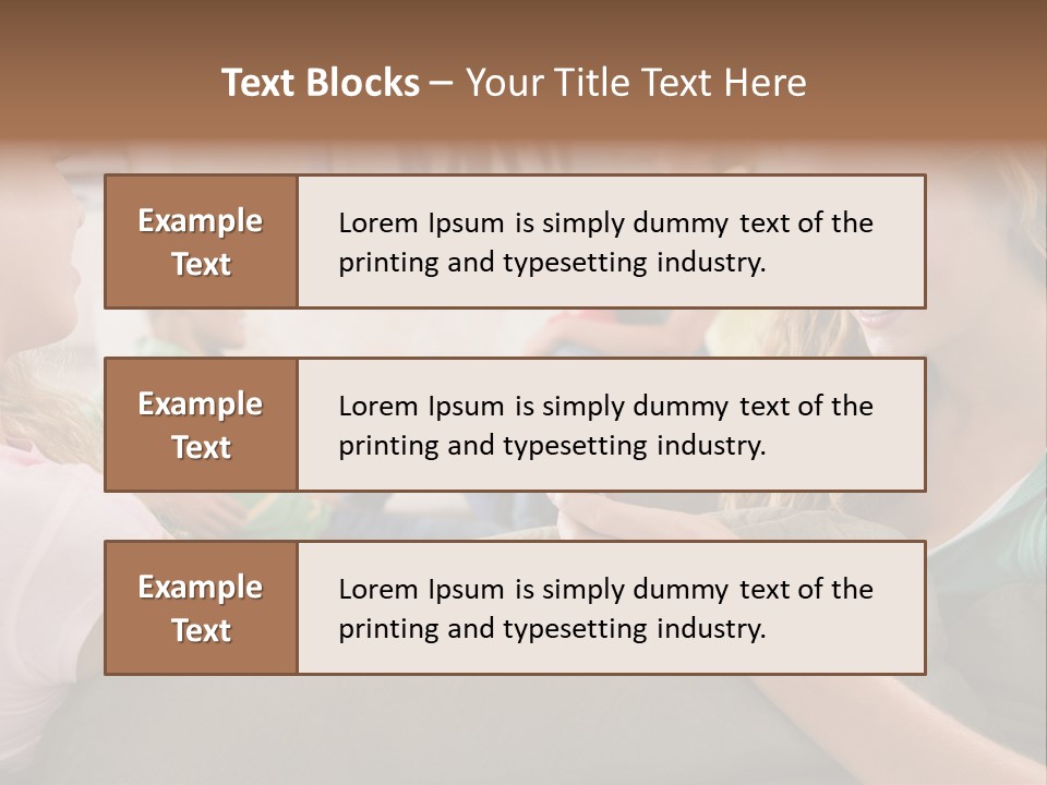 A Woman Sitting On A Couch Looking At A Cell Phone PowerPoint Template