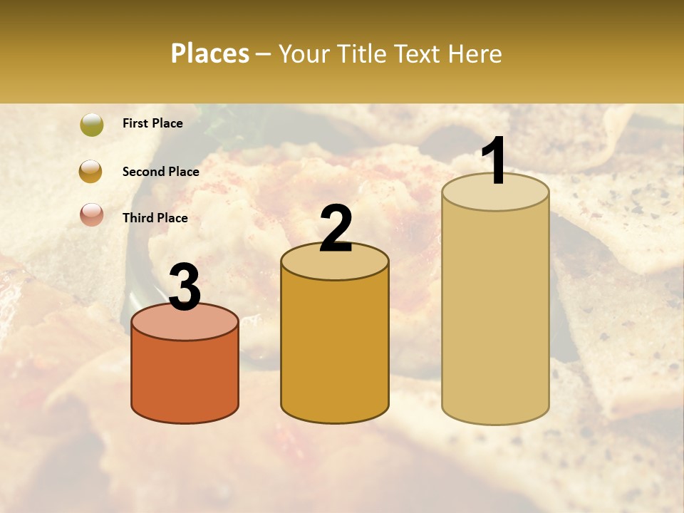 Vegetables Buffet Culinary PowerPoint Template