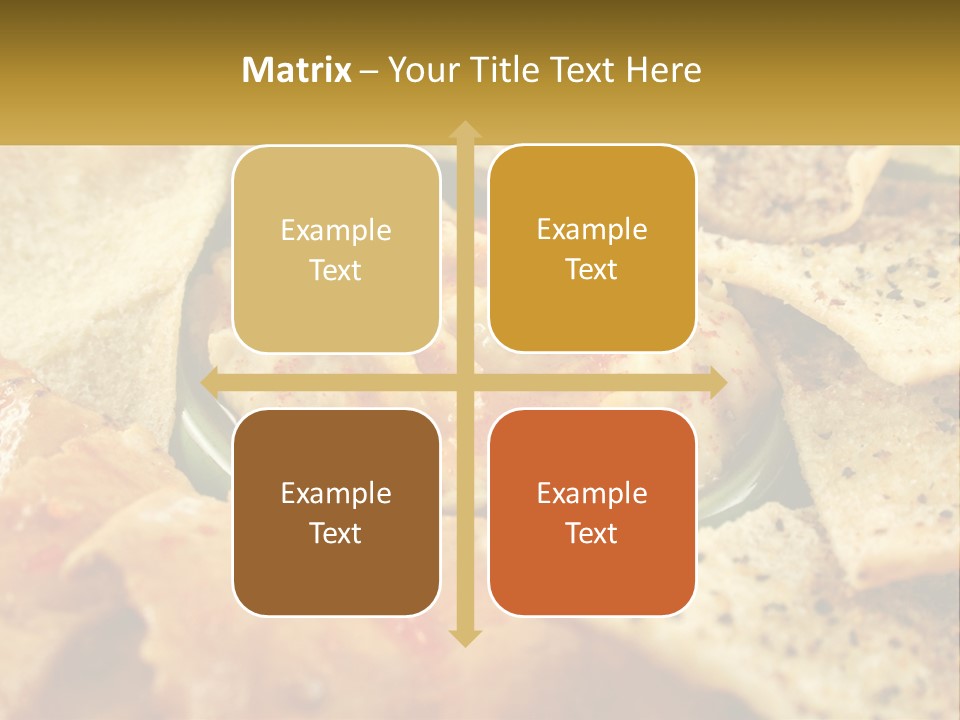 Vegetables Buffet Culinary PowerPoint Template