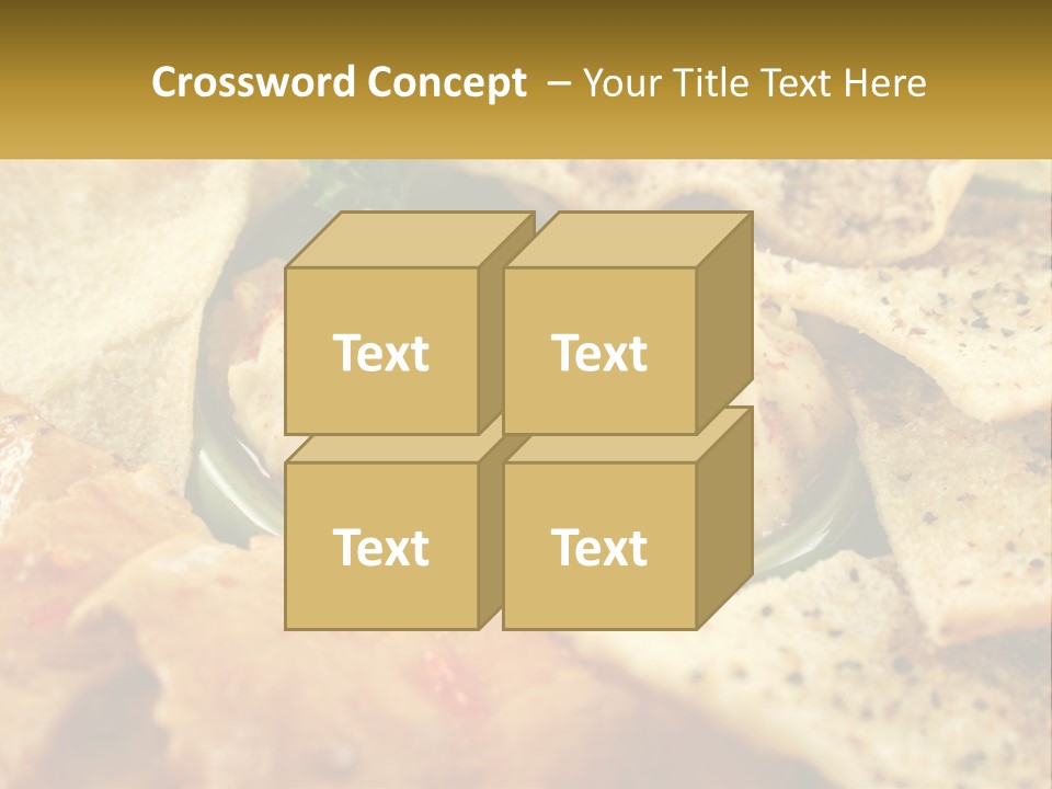Vegetables Buffet Culinary PowerPoint Template