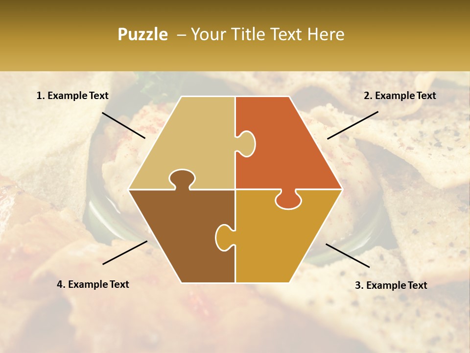 Vegetables Buffet Culinary PowerPoint Template