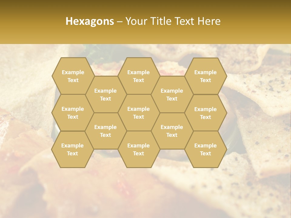 Vegetables Buffet Culinary PowerPoint Template