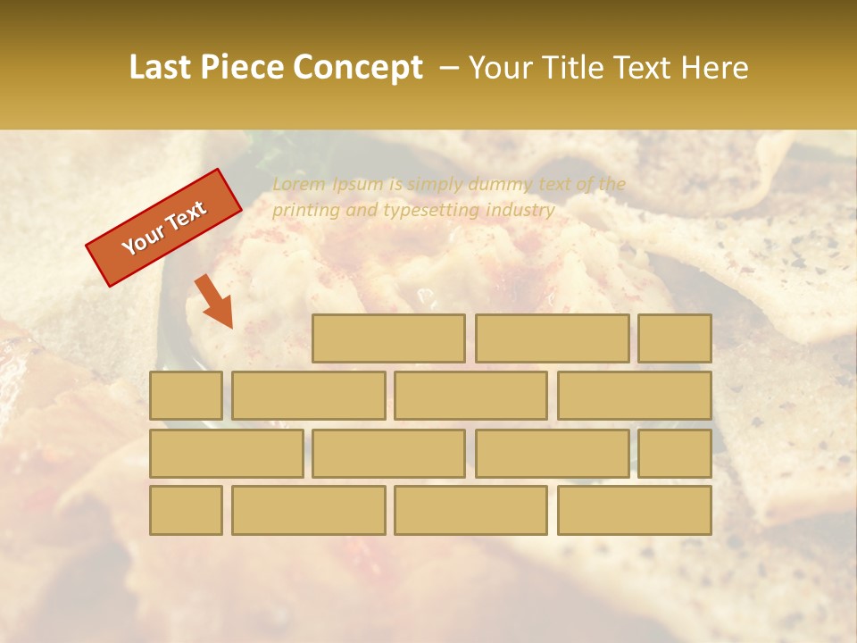 Vegetables Buffet Culinary PowerPoint Template