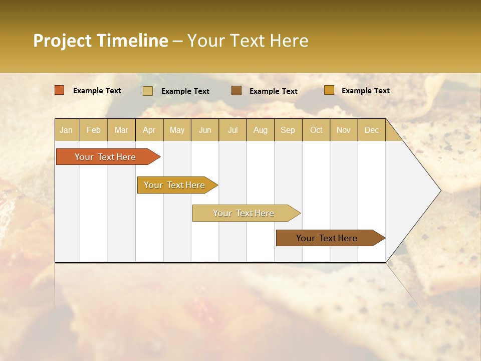 Vegetables Buffet Culinary PowerPoint Template