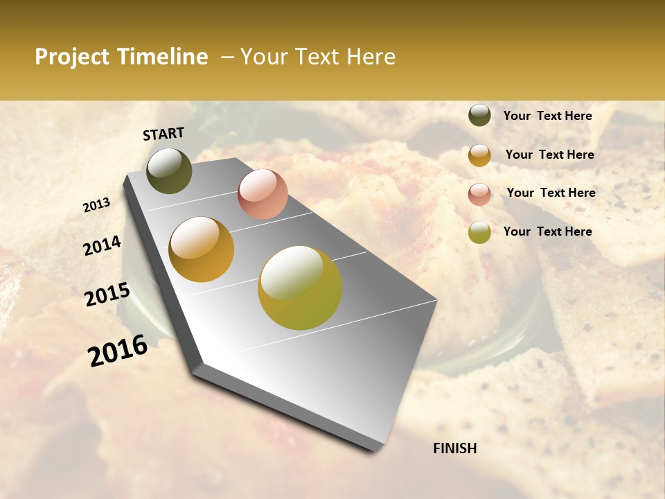 Vegetables Buffet Culinary PowerPoint Template