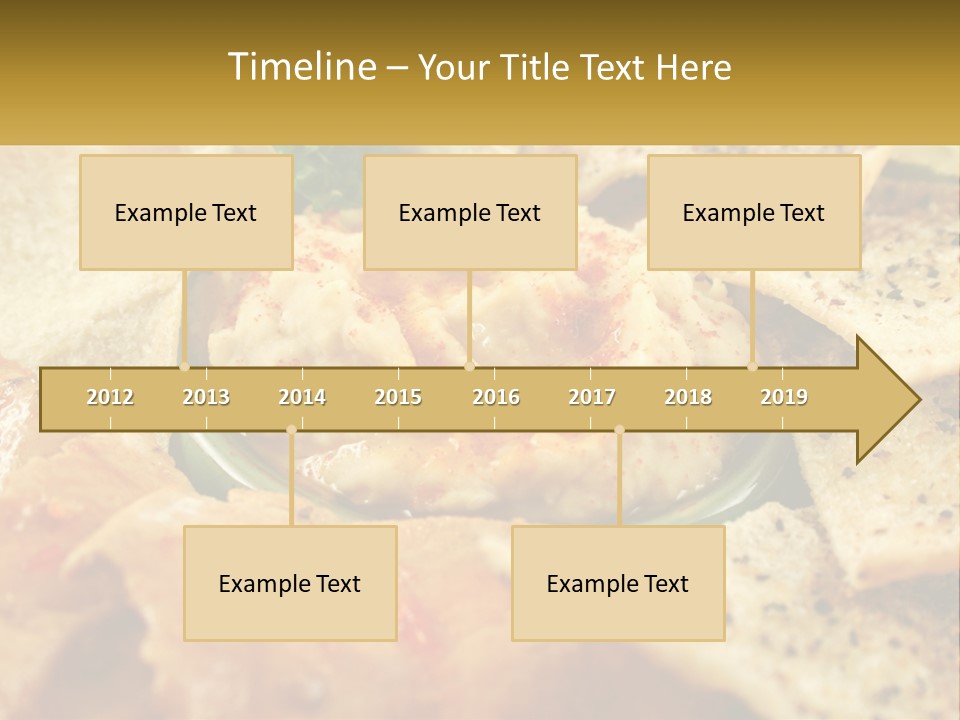 Vegetables Buffet Culinary PowerPoint Template