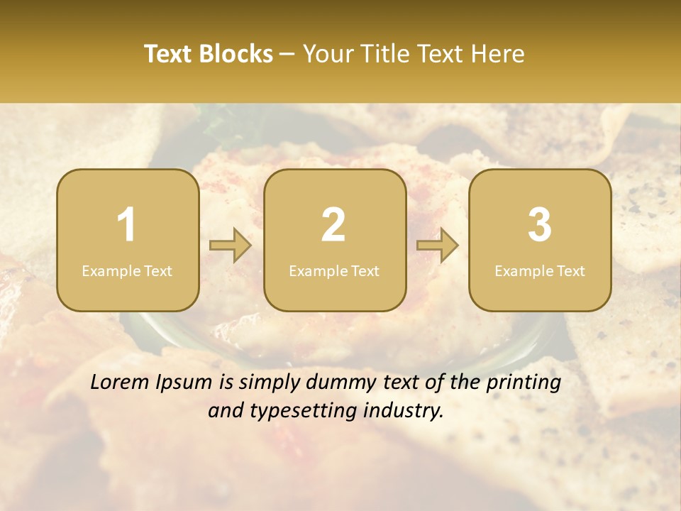 Vegetables Buffet Culinary PowerPoint Template