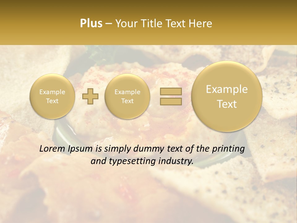 Vegetables Buffet Culinary PowerPoint Template