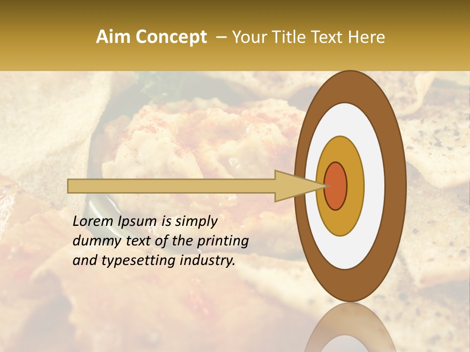 Vegetables Buffet Culinary PowerPoint Template