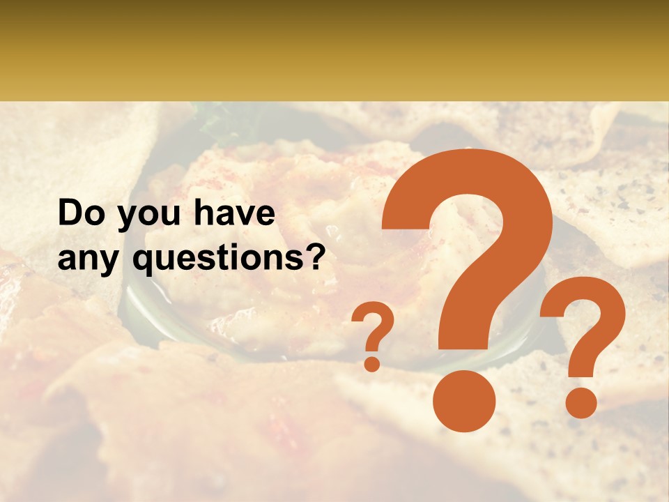 Vegetables Buffet Culinary PowerPoint Template