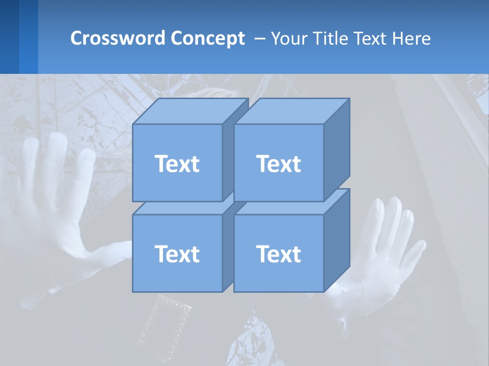 Shout Woman People PowerPoint Template