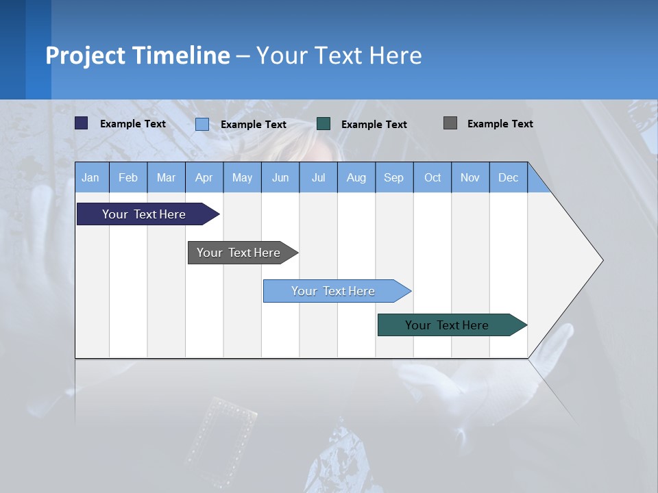 Shout Woman People PowerPoint Template