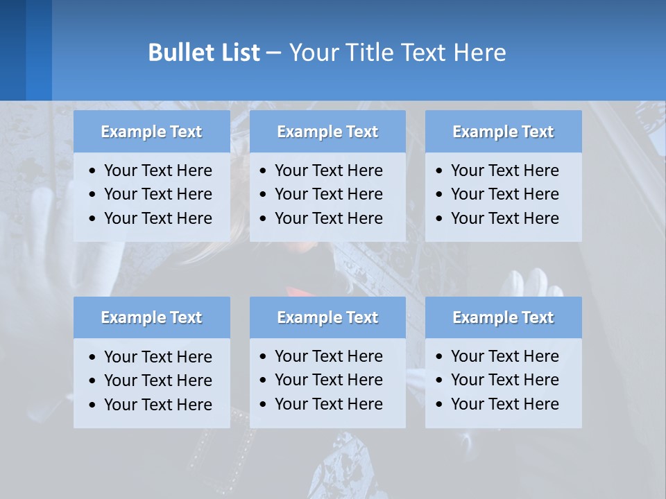 Shout Woman People PowerPoint Template