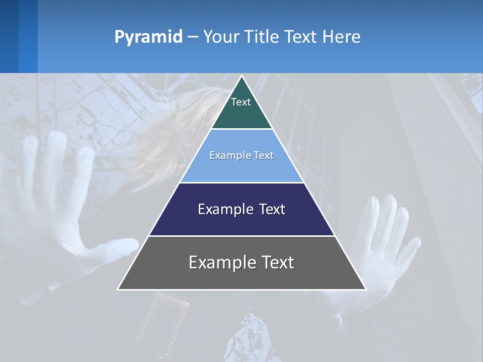 Shout Woman People PowerPoint Template