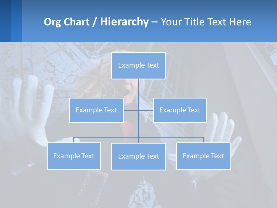 Shout Woman People PowerPoint Template