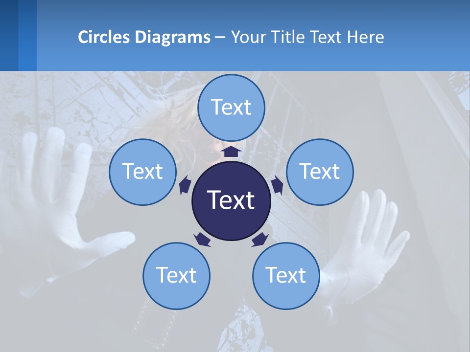 Shout Woman People PowerPoint Template