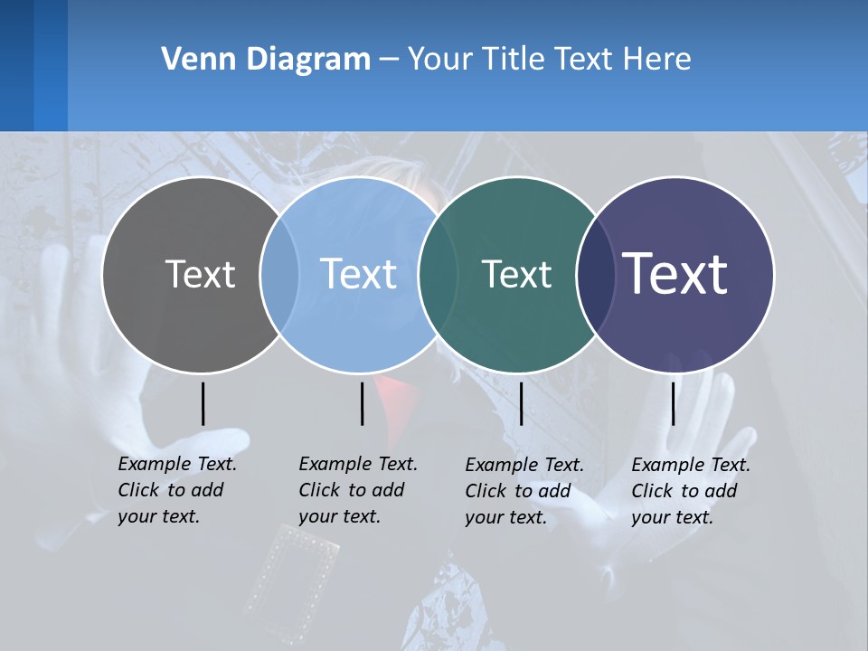 Shout Woman People PowerPoint Template