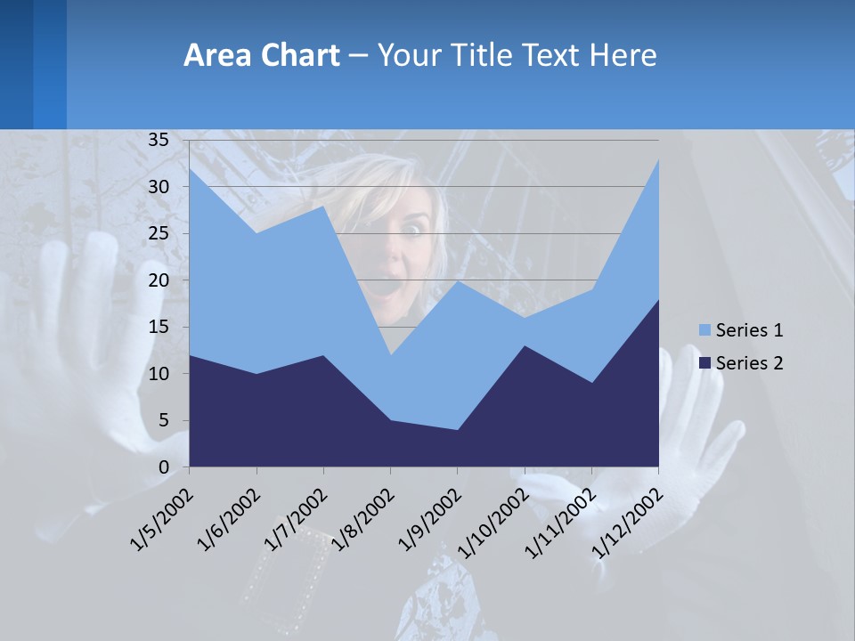 Shout Woman People PowerPoint Template