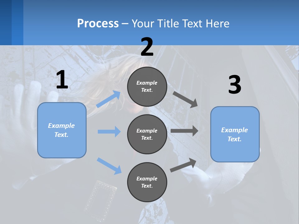 Shout Woman People PowerPoint Template