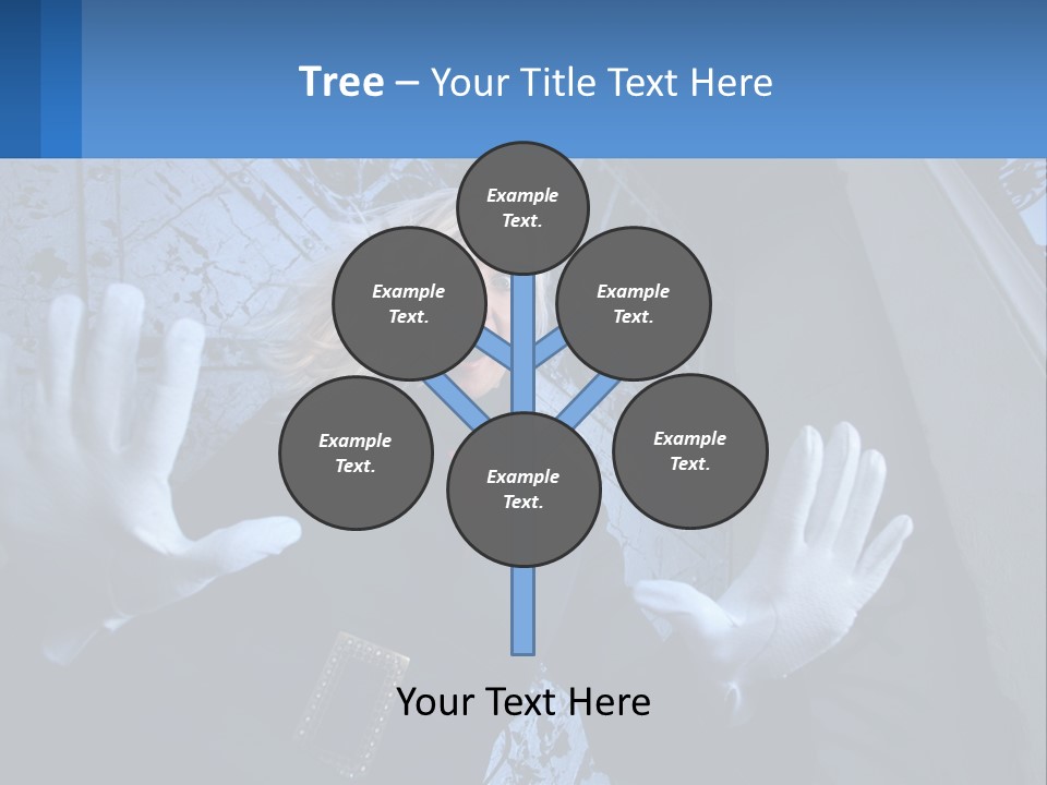 Shout Woman People PowerPoint Template