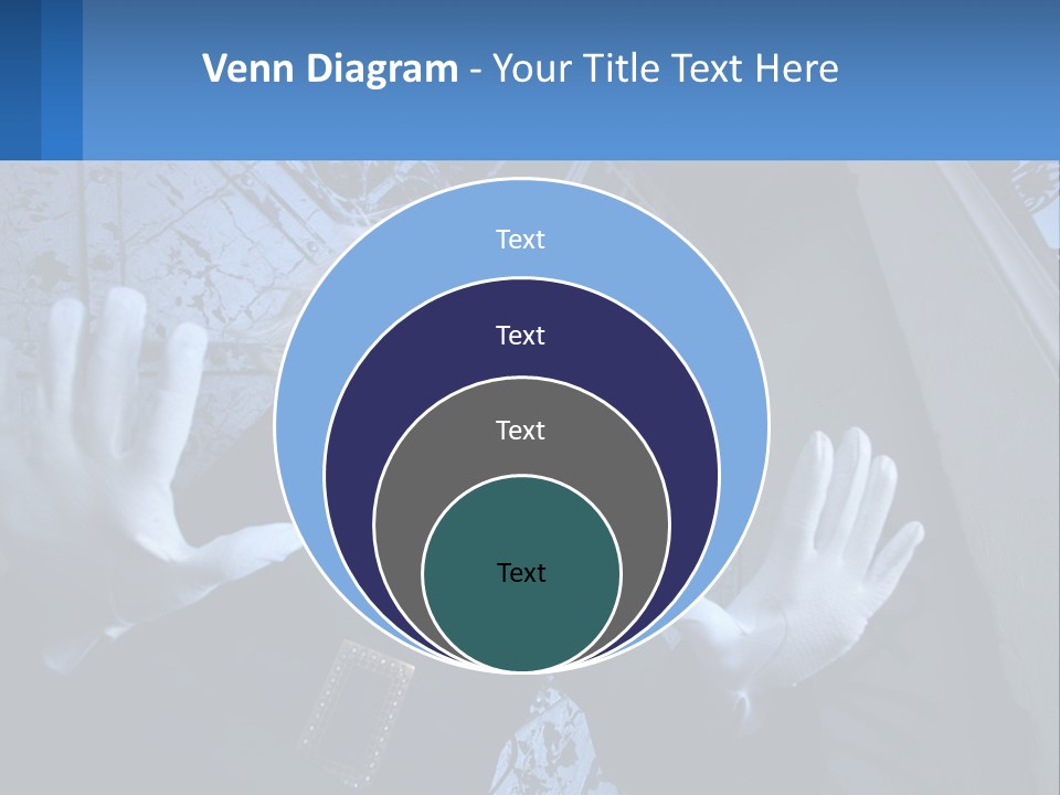 Shout Woman People PowerPoint Template