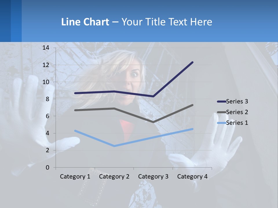 Shout Woman People PowerPoint Template
