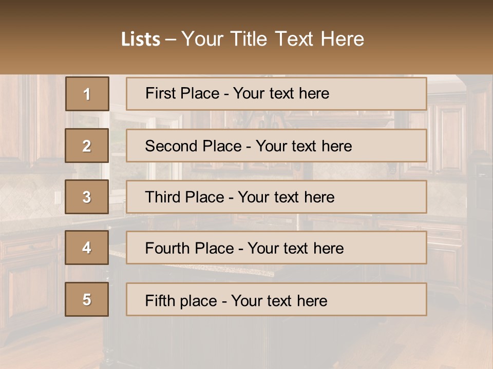 Design Decor Hardwood PowerPoint Template