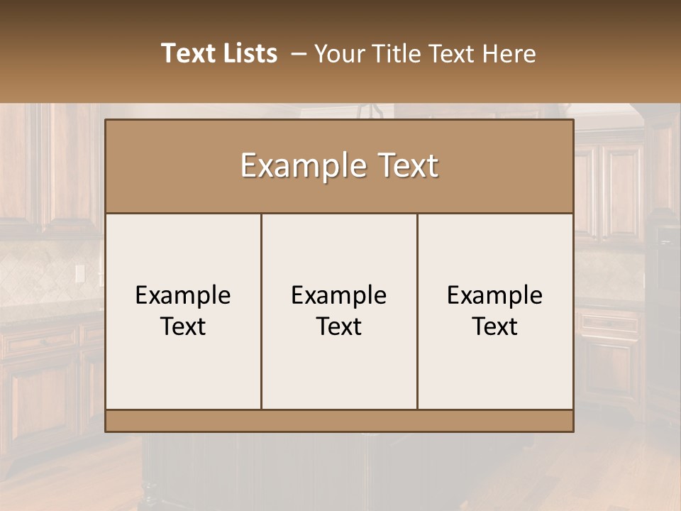 Design Decor Hardwood PowerPoint Template