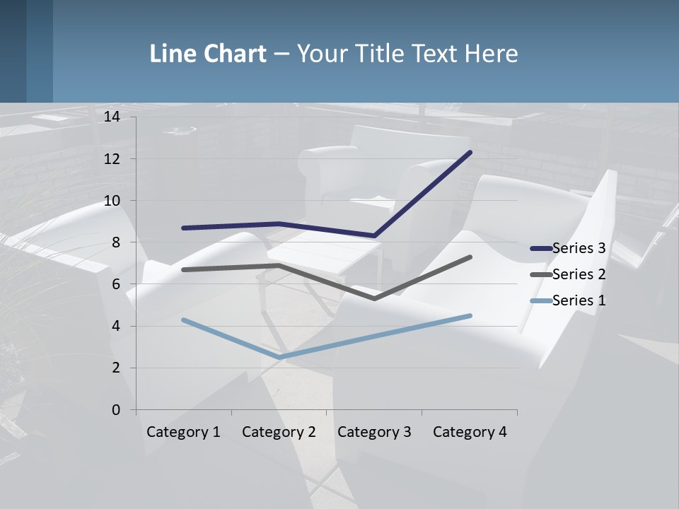 Railing Comfortable Chairs PowerPoint Template