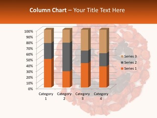 Wrapped Orange Carved PowerPoint Template