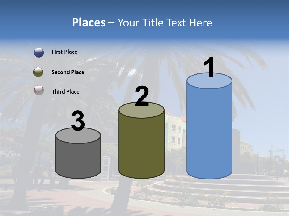 Colorful Tourism Sky PowerPoint Template