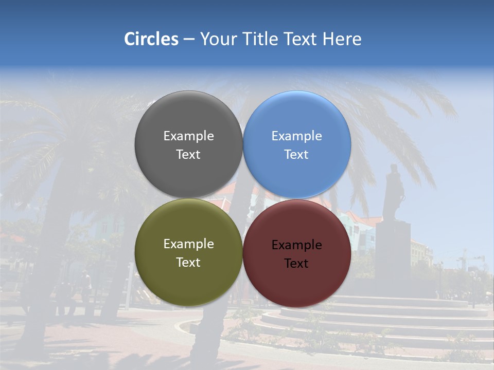 Colorful Tourism Sky PowerPoint Template