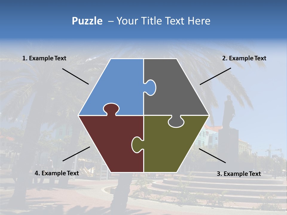 Colorful Tourism Sky PowerPoint Template