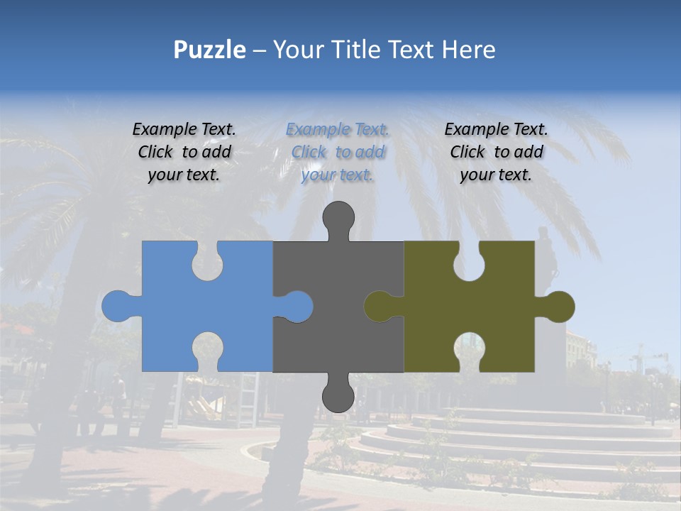 Colorful Tourism Sky PowerPoint Template