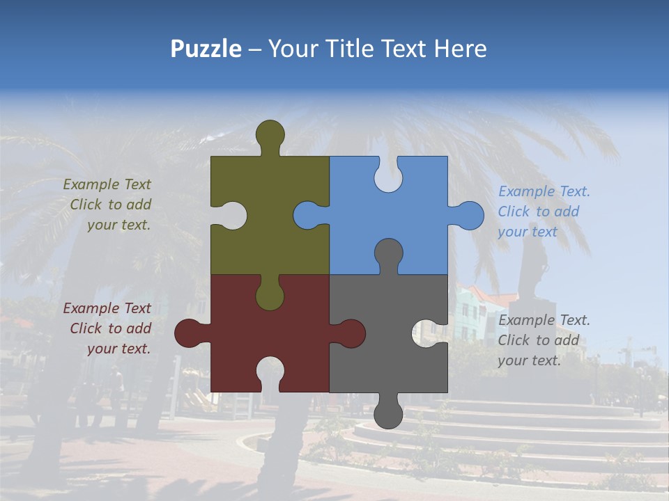 Colorful Tourism Sky PowerPoint Template