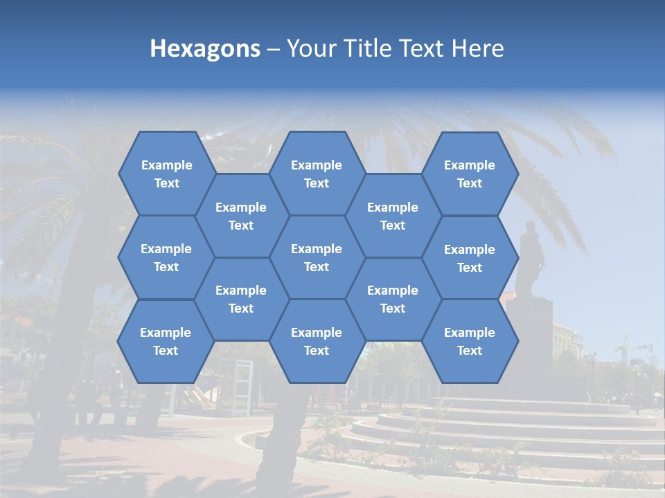 Colorful Tourism Sky PowerPoint Template